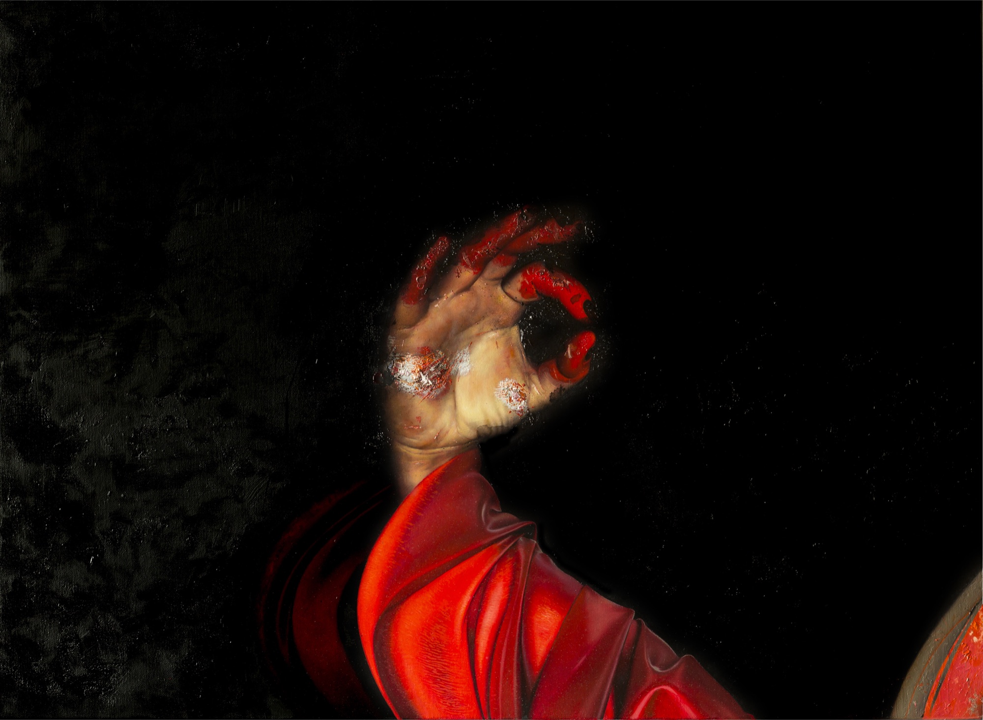 Healing hands, panel 3